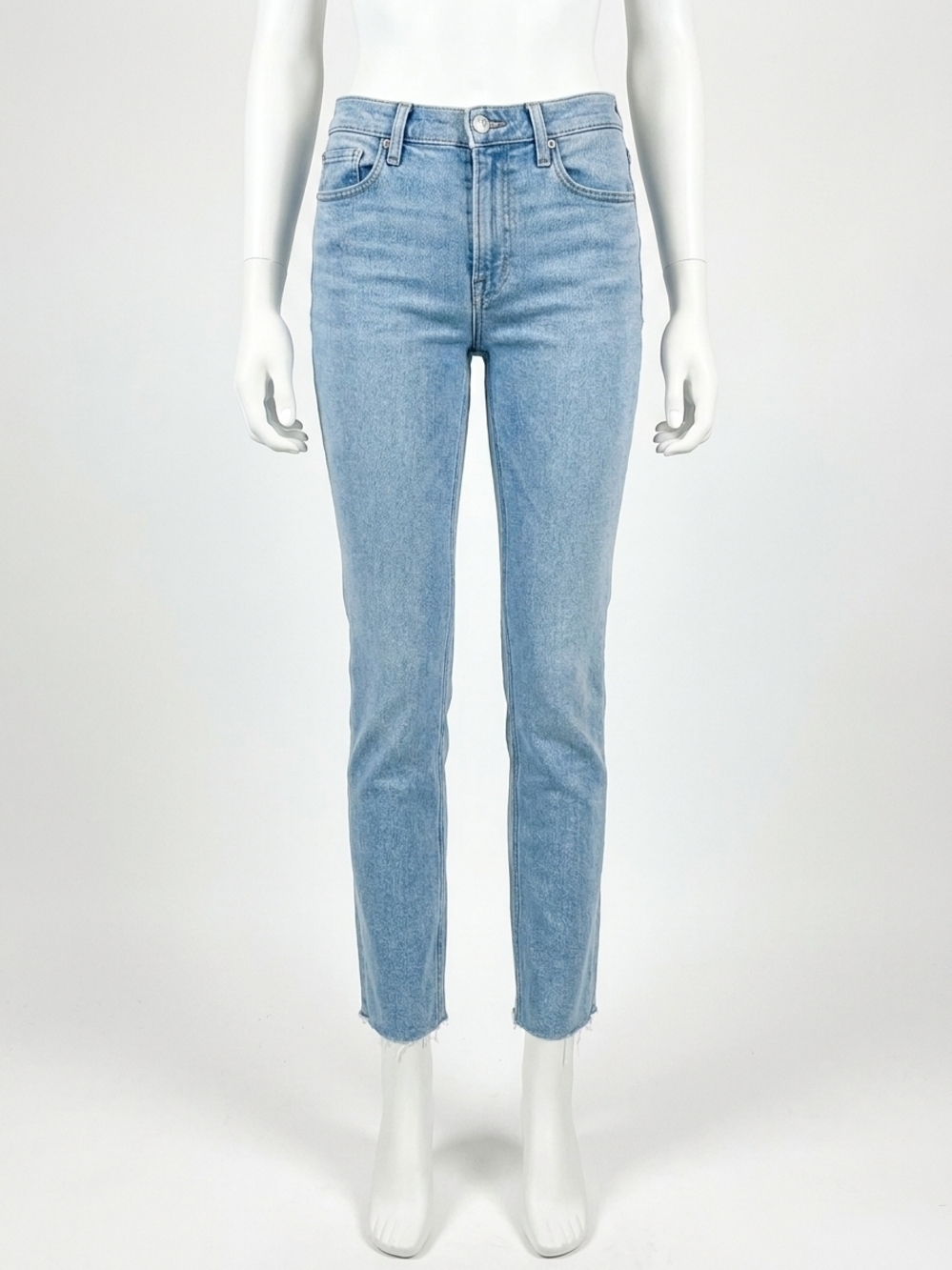 NEW PAIGE cindy with raw hem jean in park ave